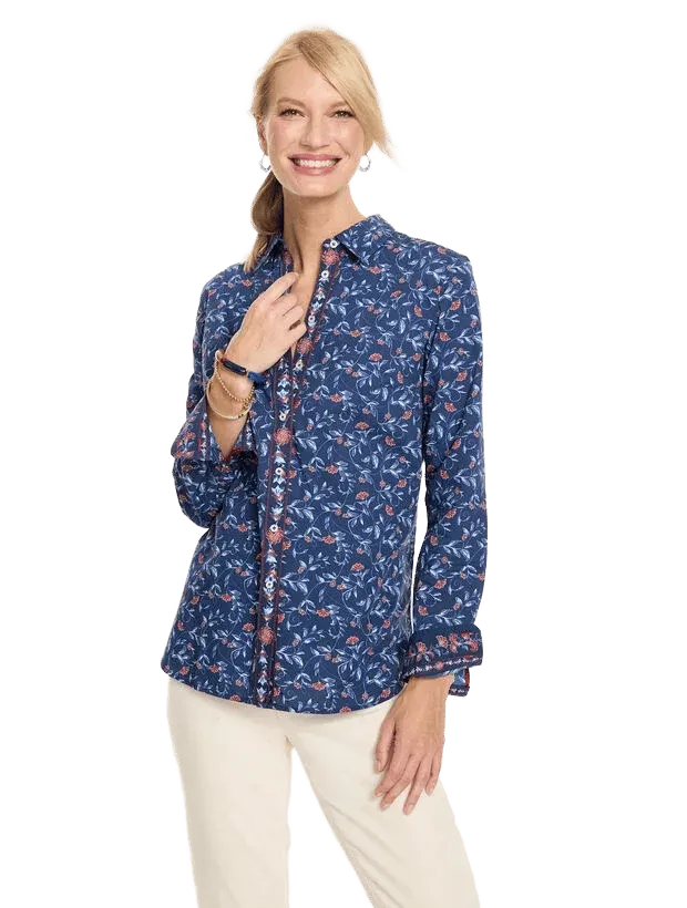 Modern Classic Shirt - Enchanting Floral