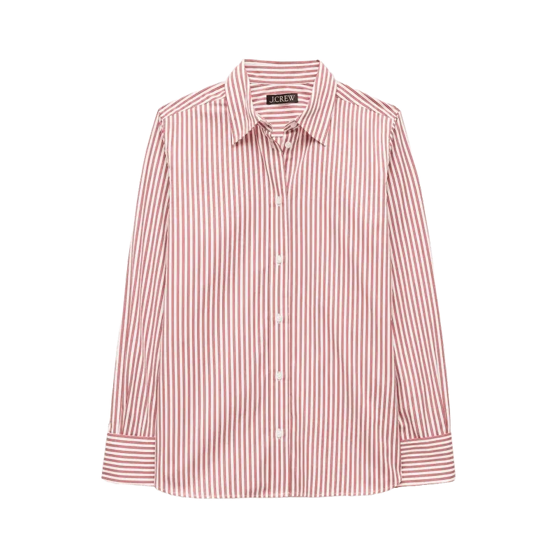 Jules classic-fit button-up shirt in striped Greenwich poplin