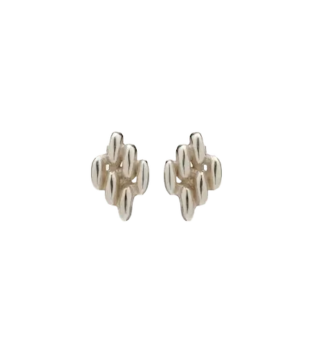 Chain Link Mini 925 sterling silver earrings