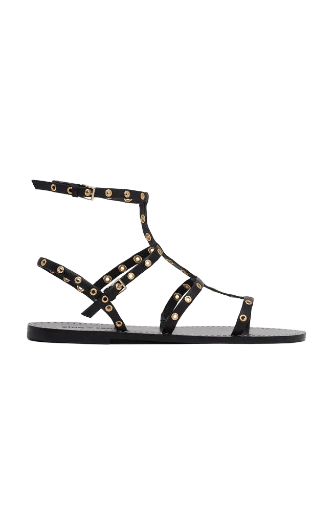 Ariella Strappy Grommet Sandal
