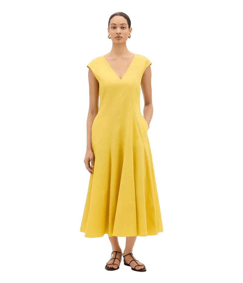 V Neck Day Dress | Sun