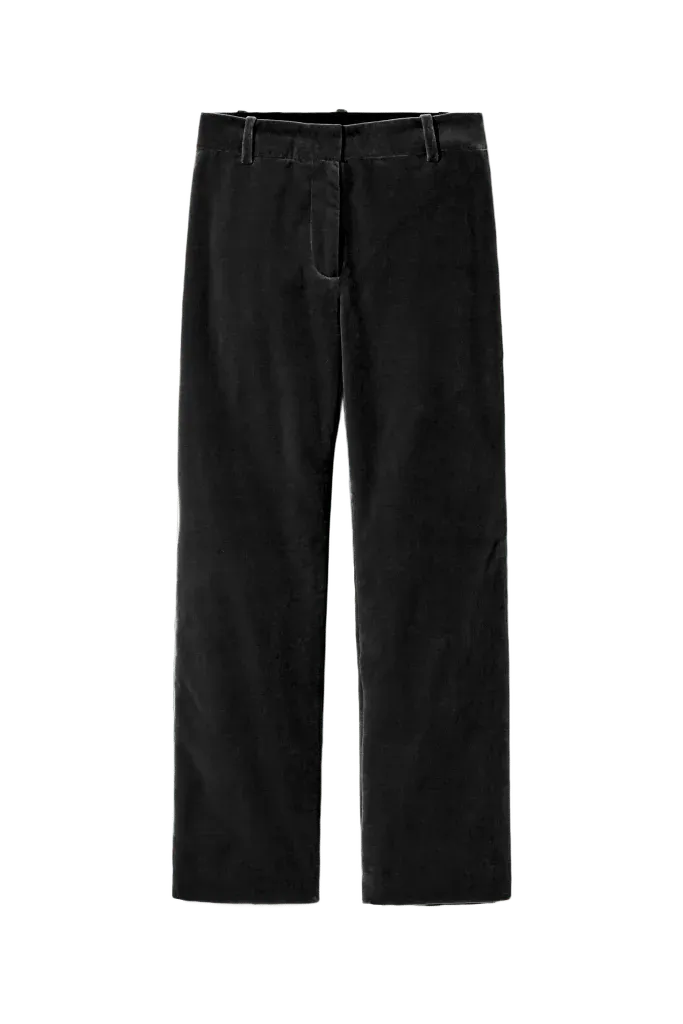 CROPPED CORETTE VELVET PANT