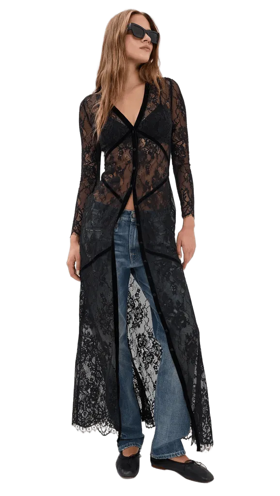 Poesy Lace Maxi Dress