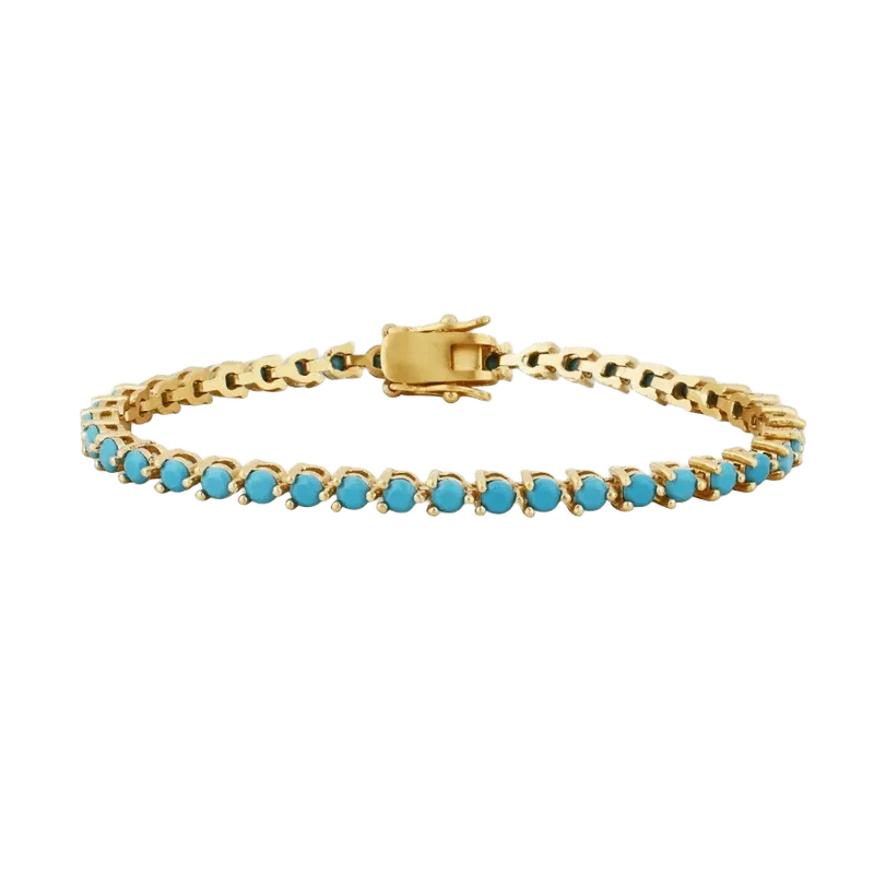 Turquoise Tennis Bracelet