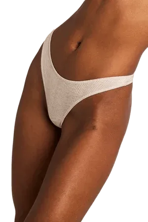 Whipped Dipped Thong in Sand