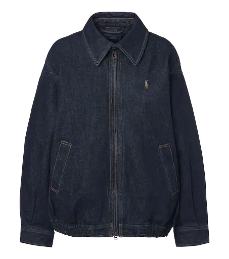Oversized denim jacket