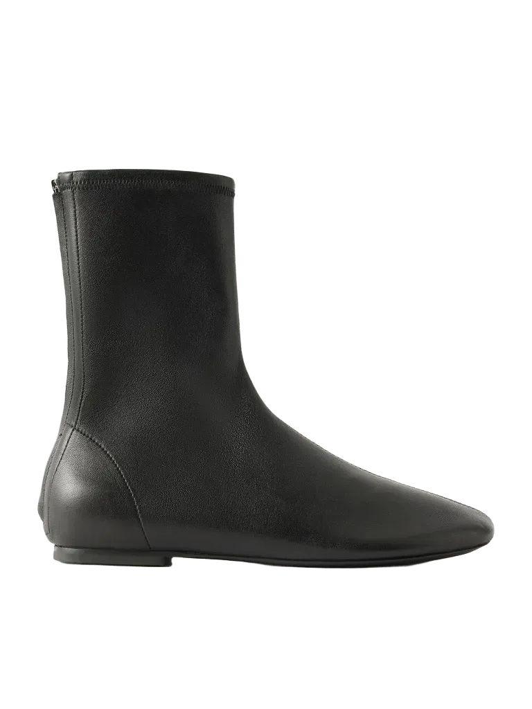 Sutherland stretch-leather ankle boots