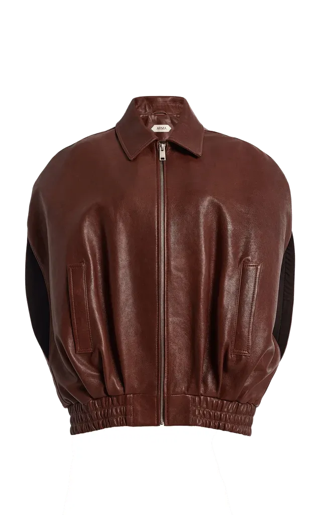 Bina Vegetal Leather Jacket