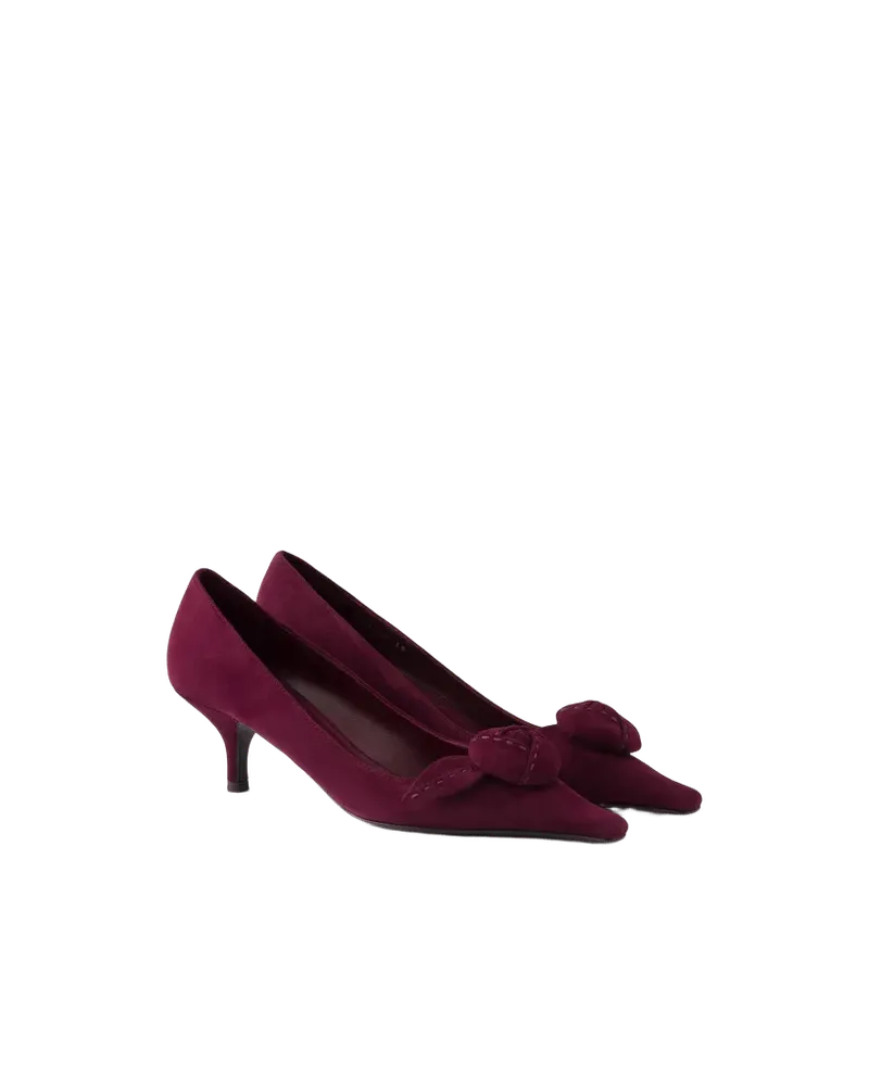 Suede pumps