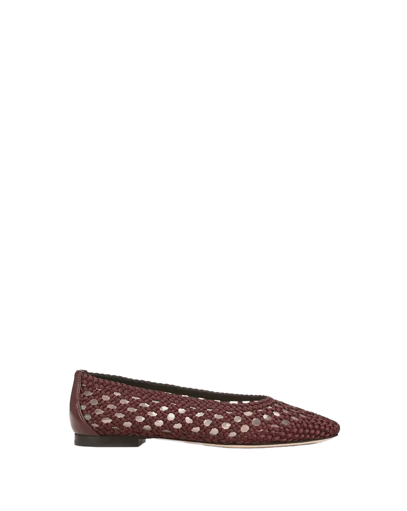 Cienna Woven Satin Flat