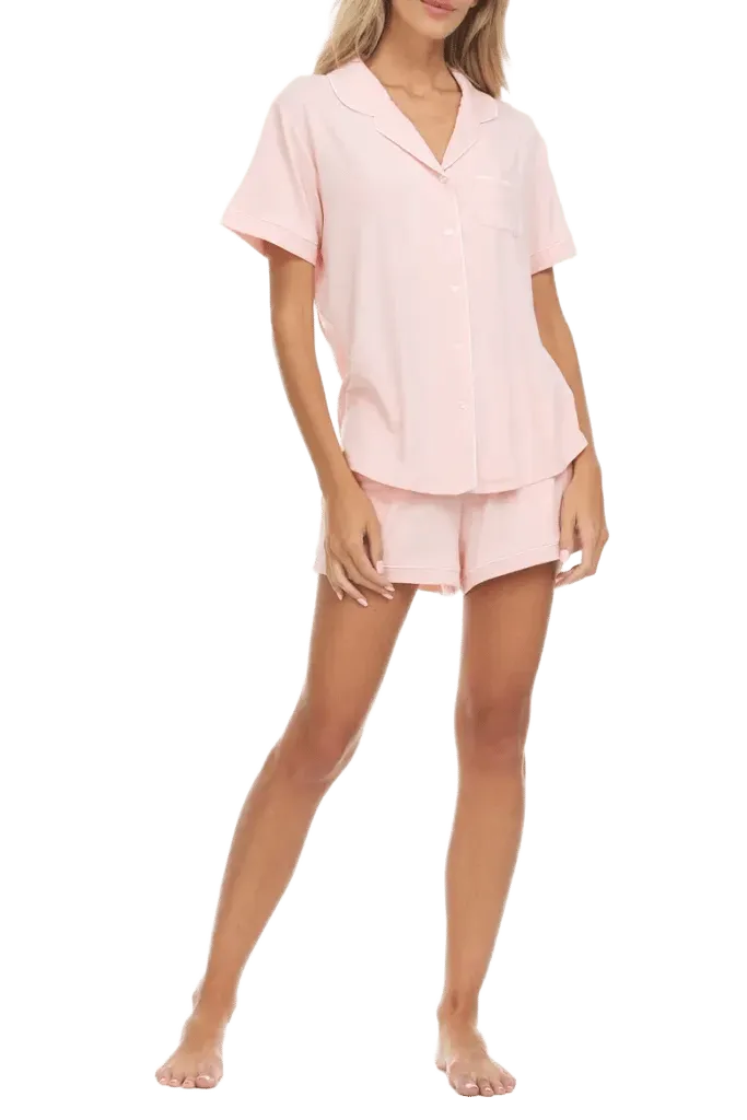Annie Shirt & Shorts 2-Piece Pajama Set