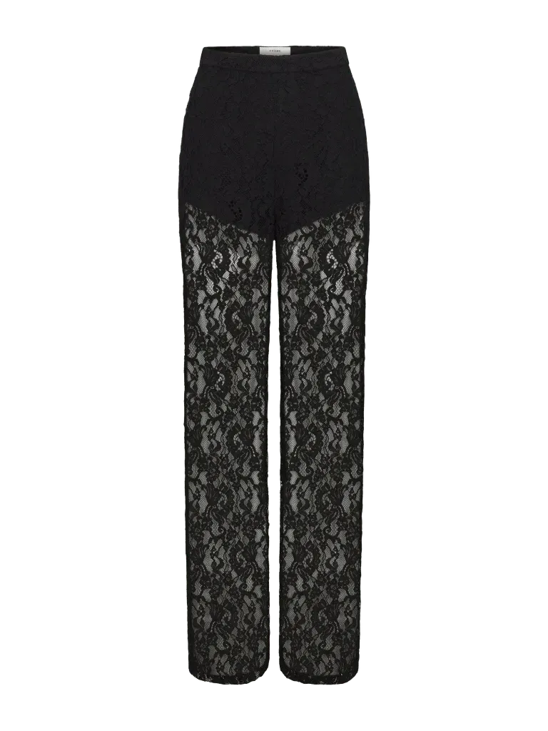 The Lace Pant -- Black