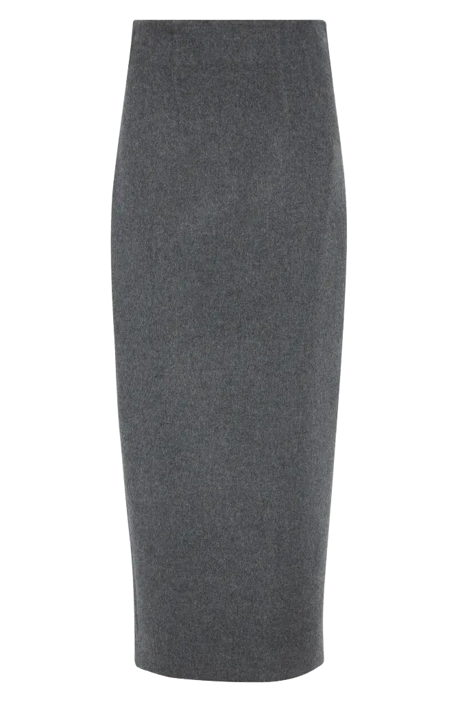 Loxley Virgin Wool, Silk & Cashmere Pencil Skirt