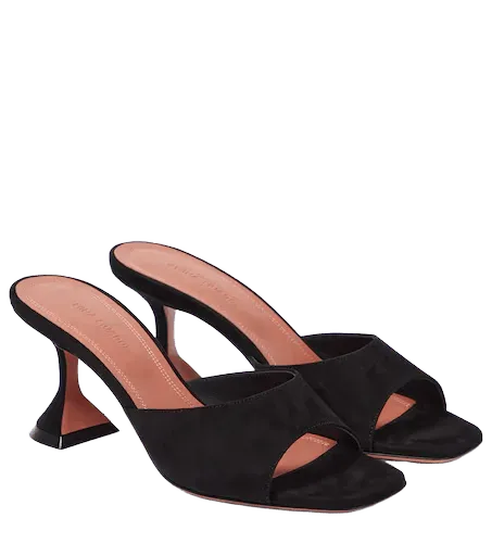 Lupita suede mules
