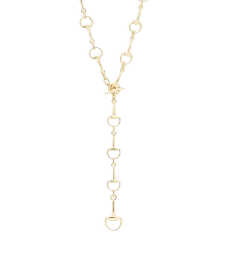 Horsebit necklace