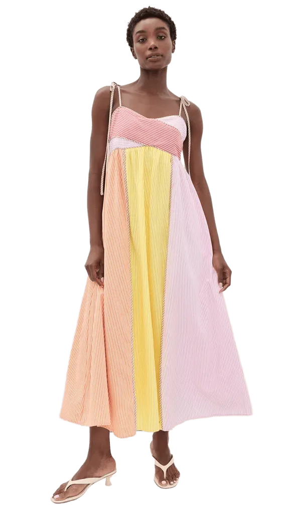 Striped Maxi Dress