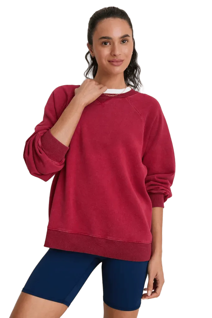 Red Katarina Crewneck