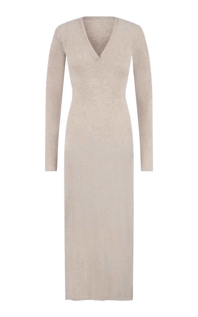 Whipped Henley Dress