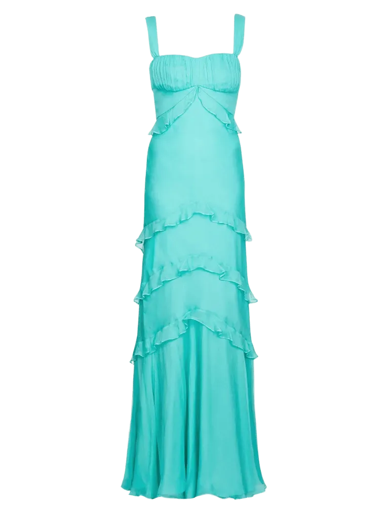 Chandra Dress in Mint