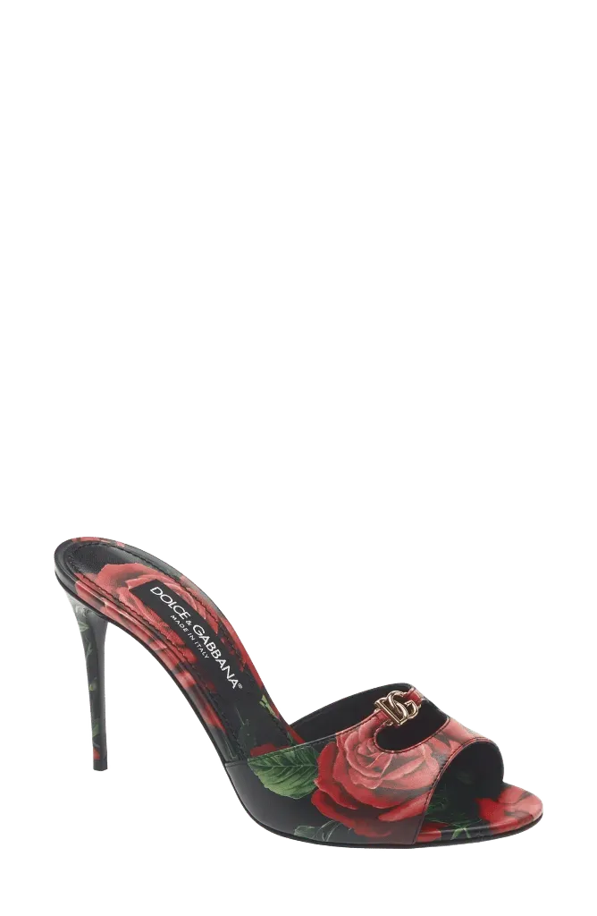 Keira Rose Print Slide Sandal