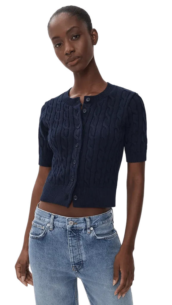 The Cafe Cable Cardigan