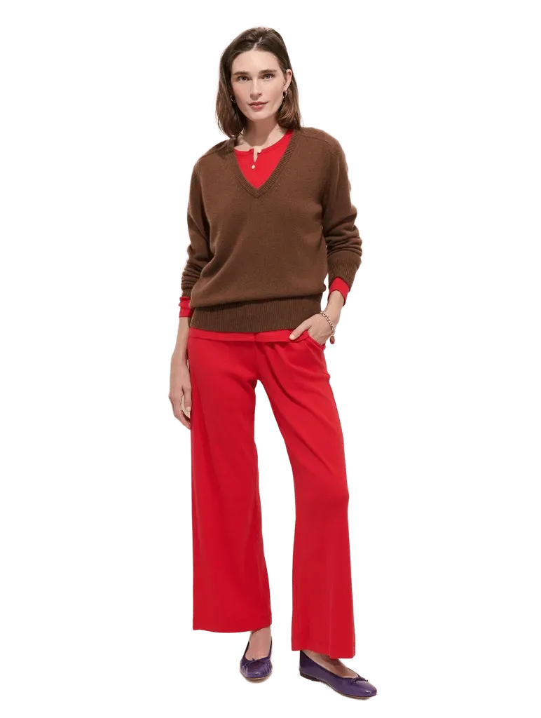Scout Pull On Pant in Cotton Rib