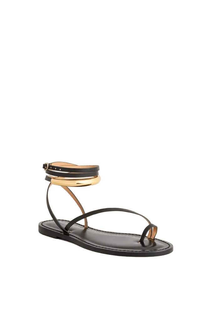 Black Kalahari Sandals