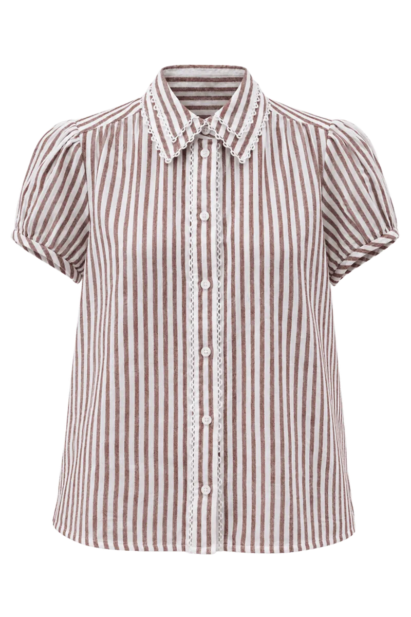Summer Trim Blouse