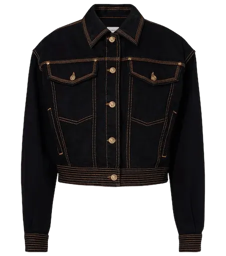Medusa denim jacket