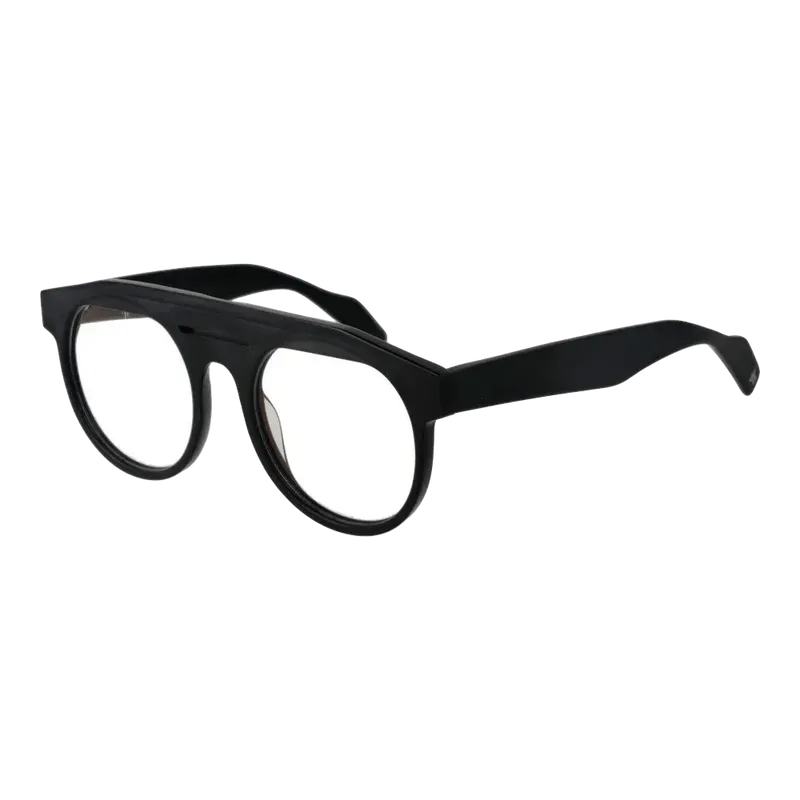 Yohji Yamamoto YO-1035551 Round Frame Eyeglasses — Black