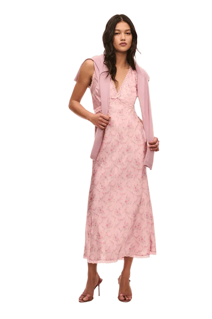 Nirelle Silk-Blend Maxi Dress