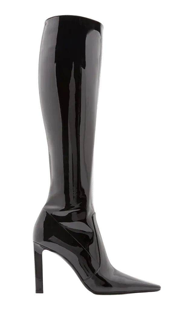 Francoise Patent Leather Boots