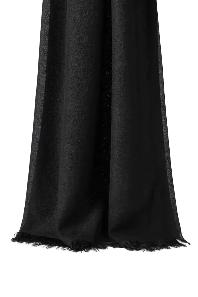 Cashmere and silk scarf