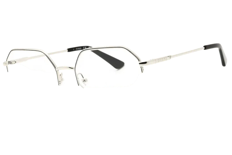 Guess GU2935 Round Metal Frame Eyeglasses — Gold