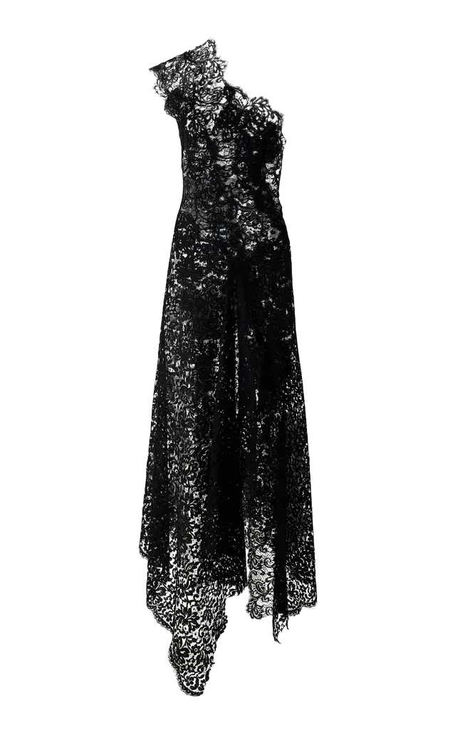 Spiral Lace Gown