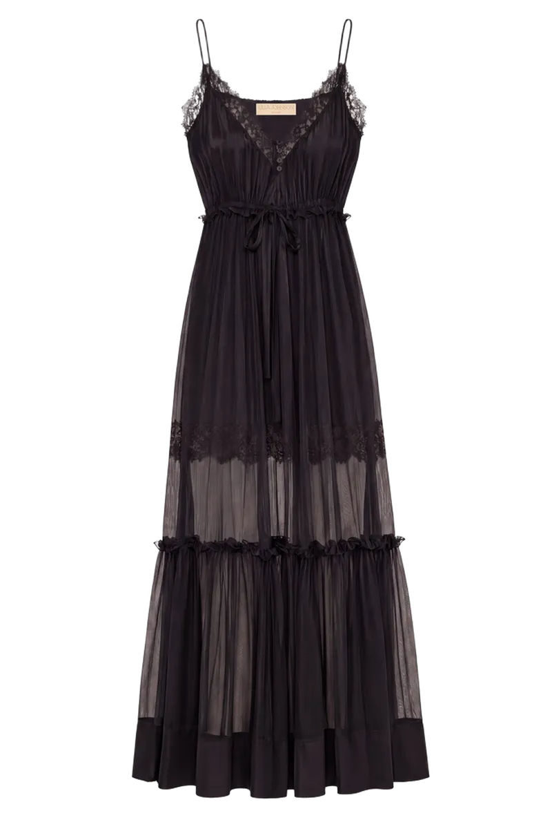 Imogen Dress - Noir