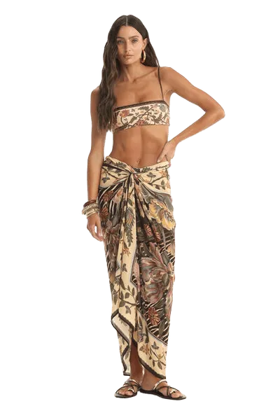 Marine Pareo Cover-up