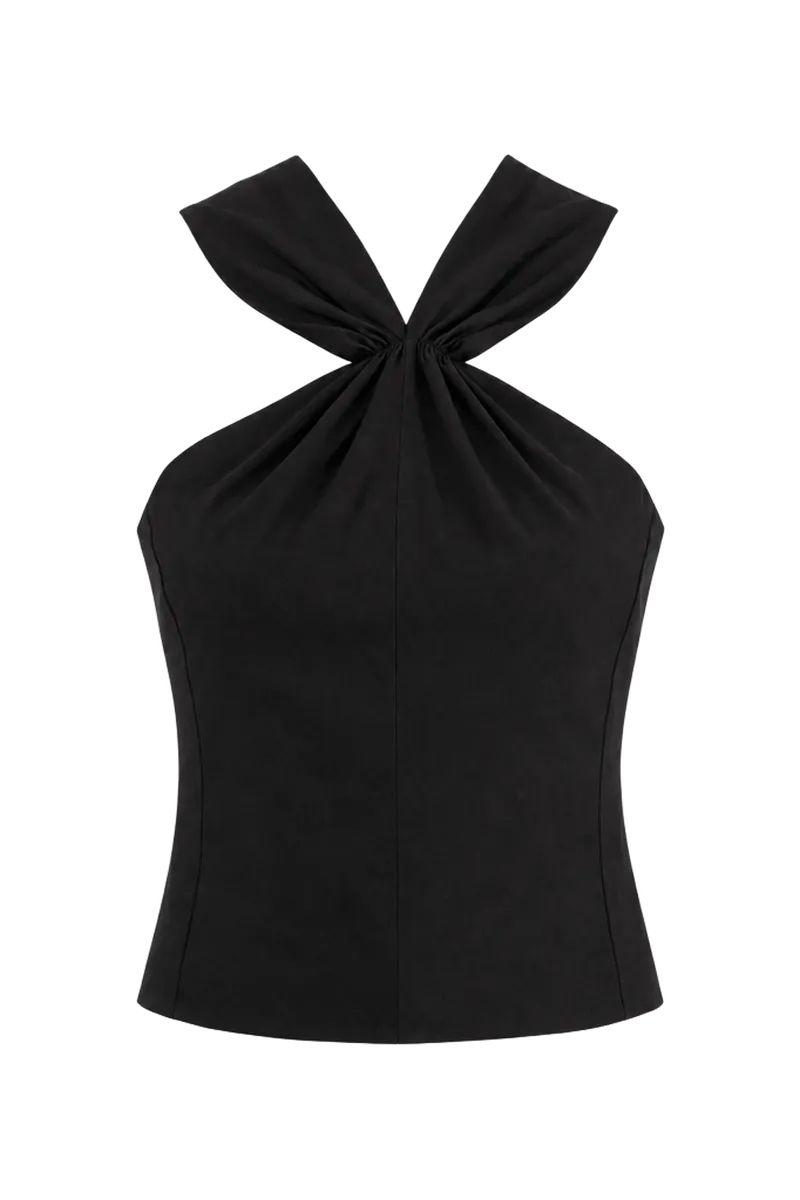 Black Elouise Top