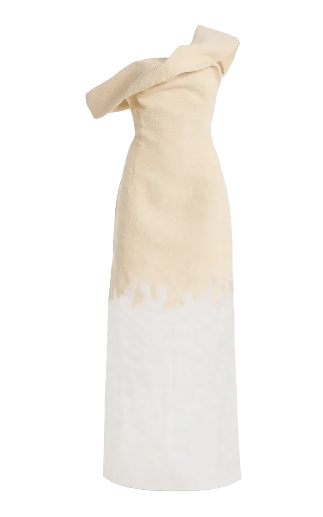 Selima Cotton-Blend Maxi Dress
