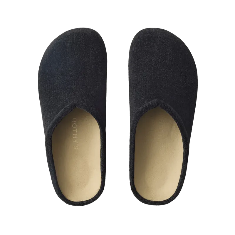 The Casual Clog - ReVelvet Black