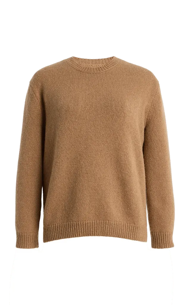 Knit Camel Hair Sweater