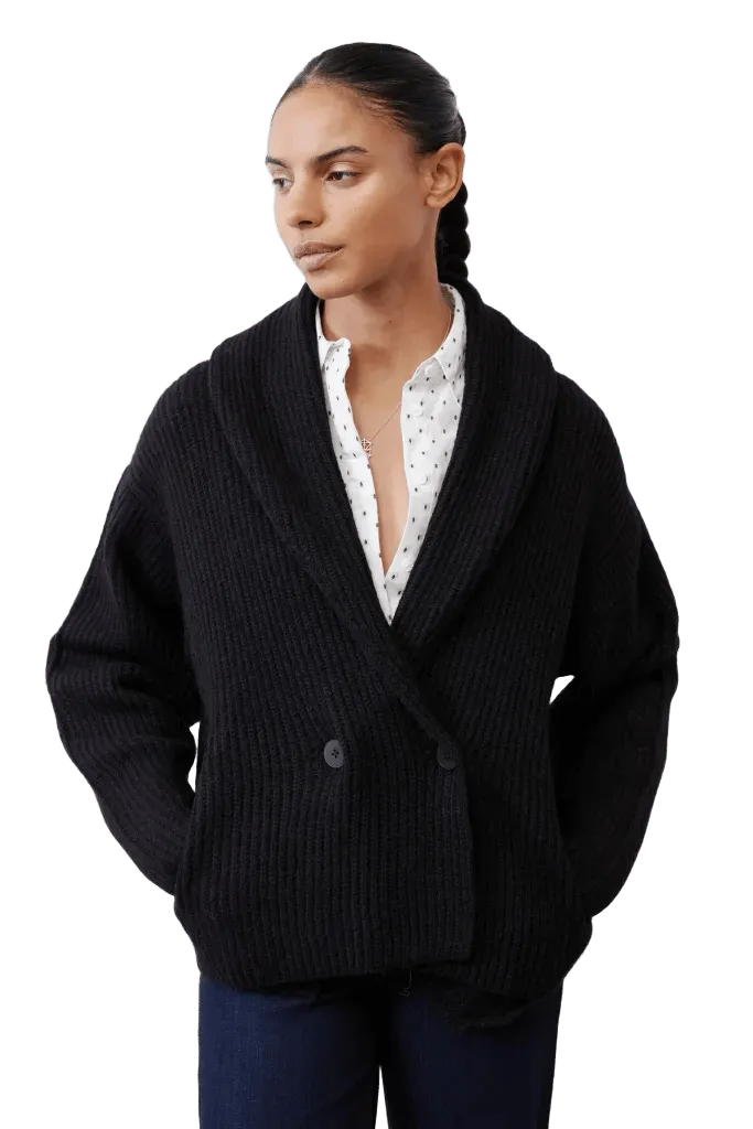 The Knit Shawl Cardigan