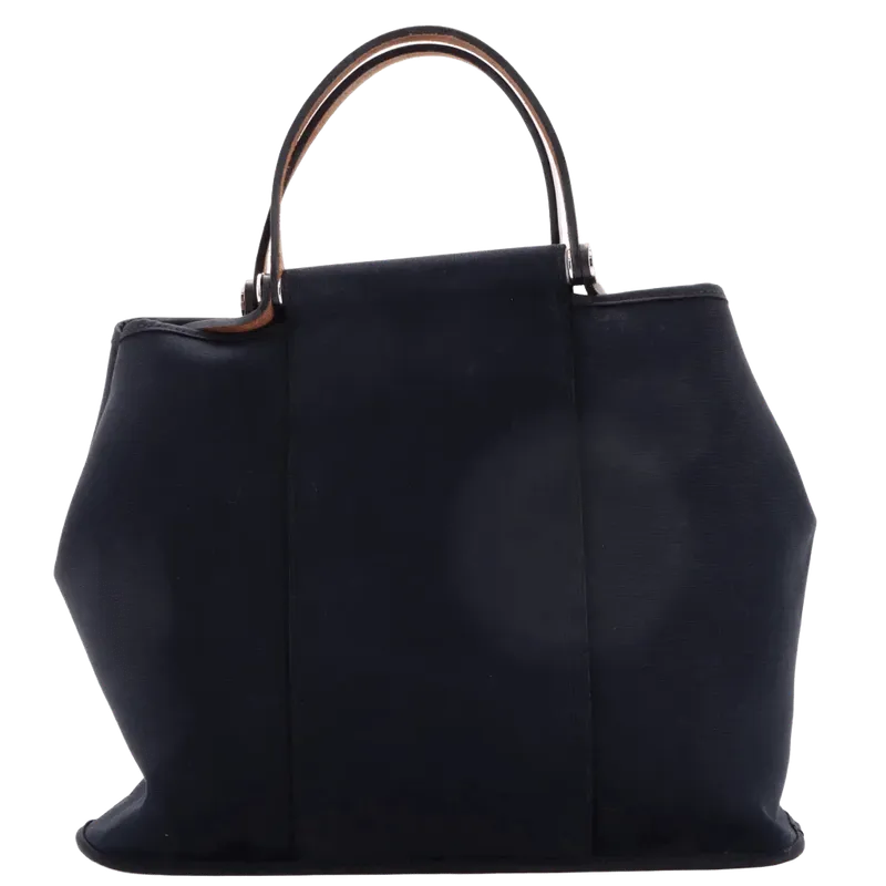Cabag Handbag Toile and Leather 32