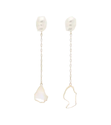 Embellished drop earrings