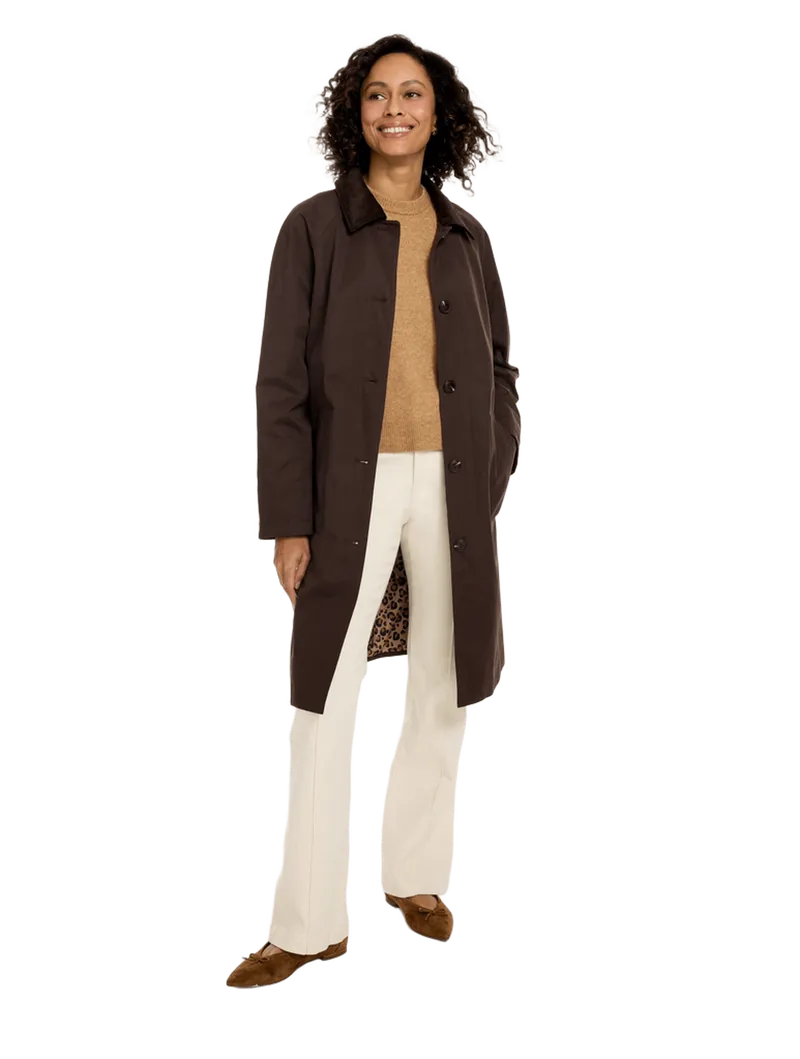 Coated Cotton Barn Mac
