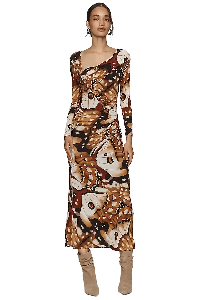 Farm Rio Borbofly Midi Dress