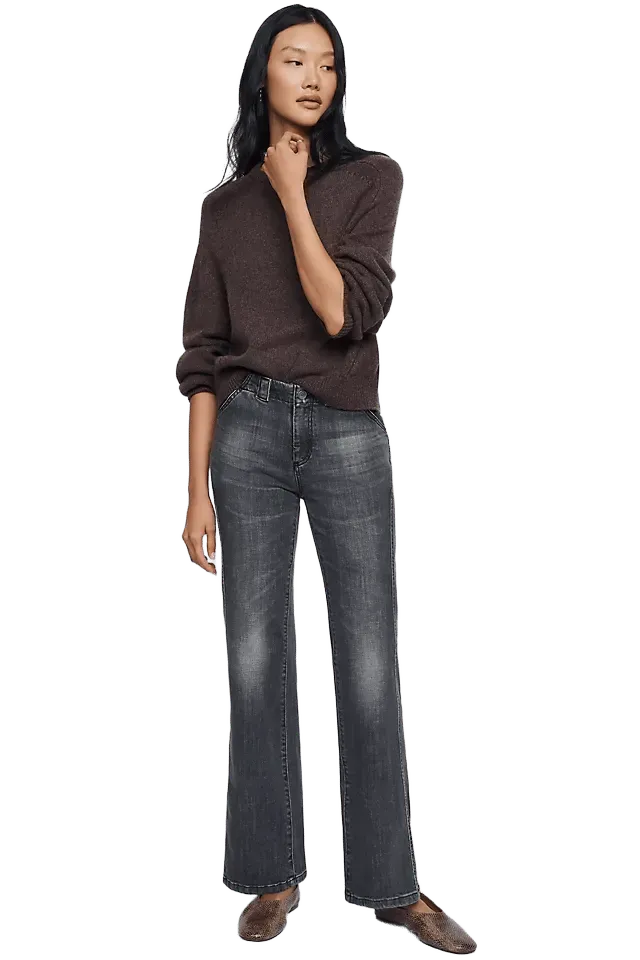 Pilcro Bronco Mid-Rise Bootcut Jeans