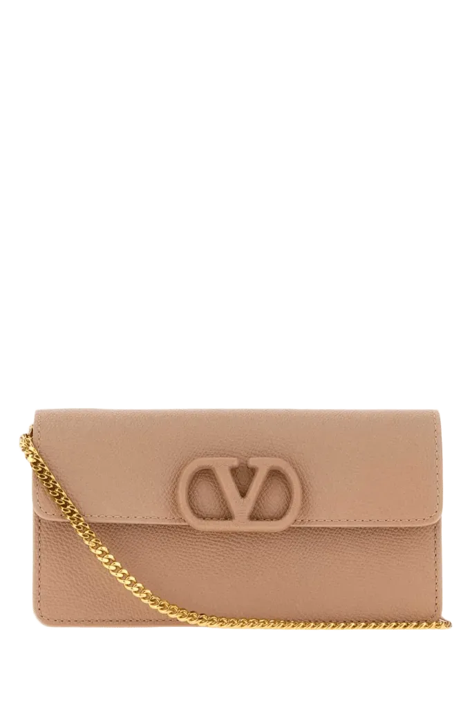 Valentino Garavani Wallet on Chain — Pink