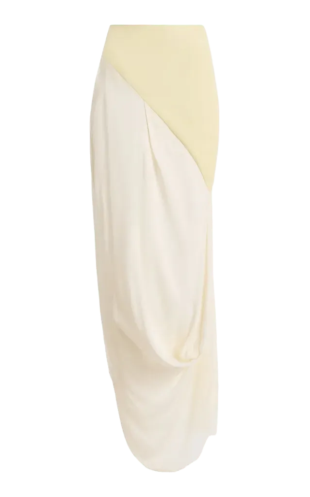 Moves Like Swagger Silk Maxi Skirt