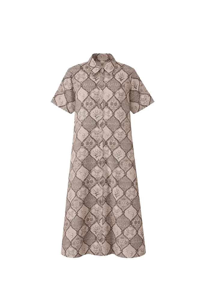 Sylvie Short Sleeve Shirtdress